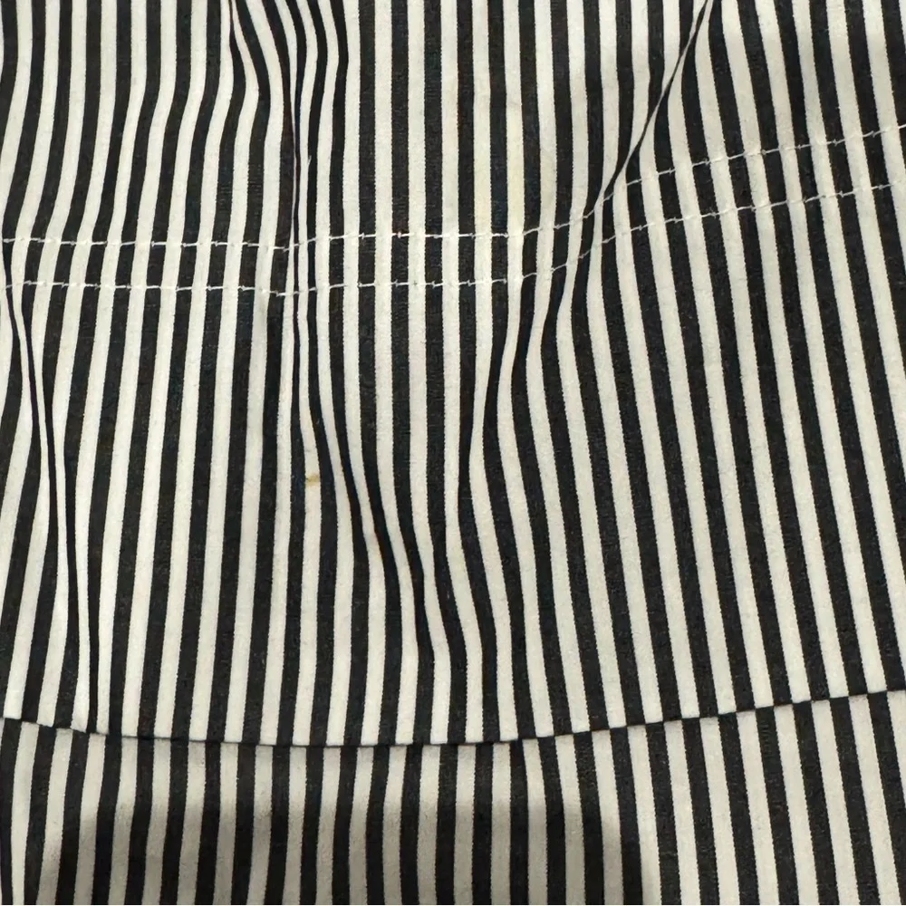 J. Crew Blue and White Striped Top